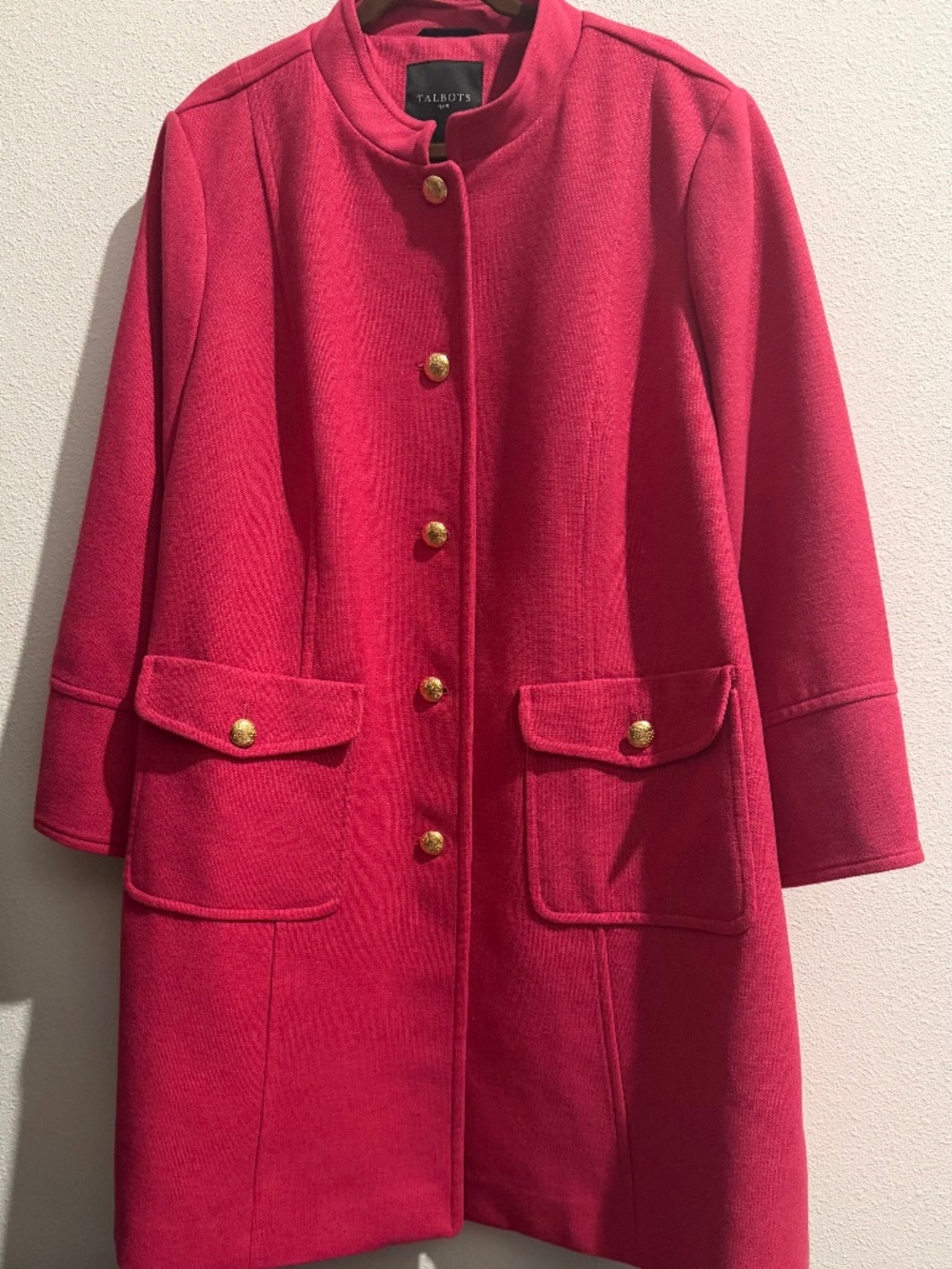 Deep Pink Winter Coat Never Worn